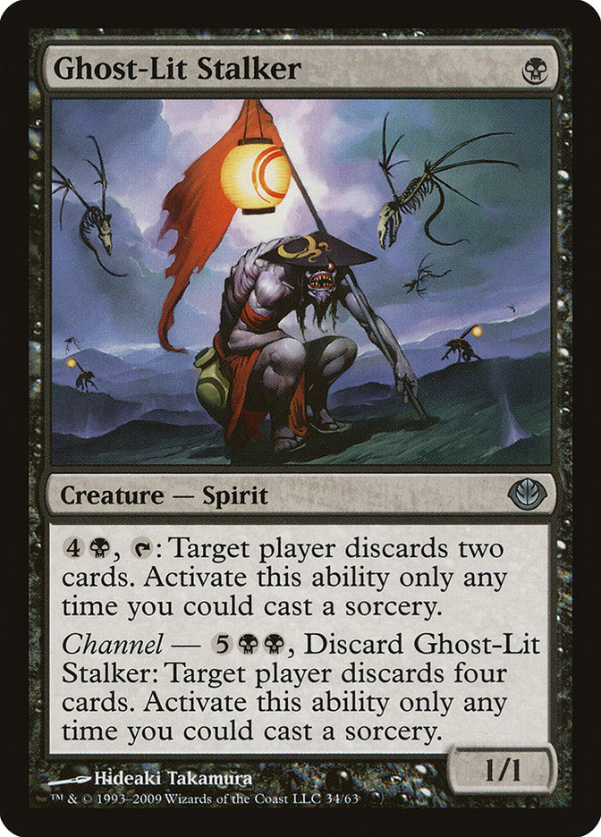 Ghost-Lit Stalker [Duel Decks: Garruk vs. Liliana] | Total Play
