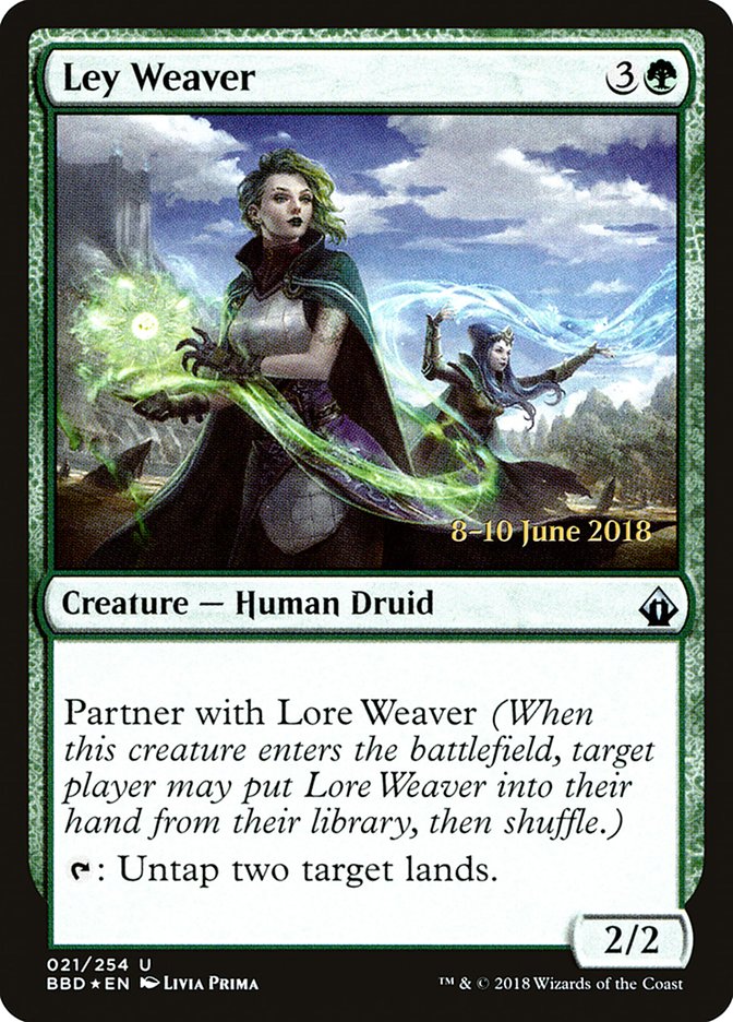 Ley Weaver [Battlebond Prerelease Promos] | Total Play