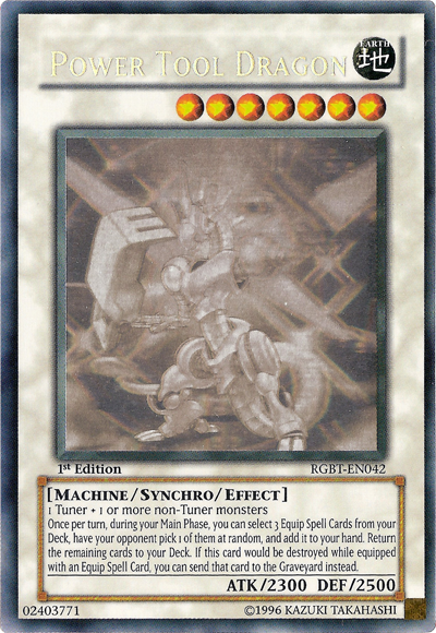 Power Tool Dragon [RGBT-EN042] Ghost Rare | Total Play