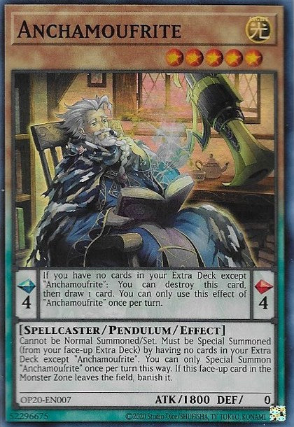 Anchamoufrite [OP20-EN007] Super Rare | Total Play