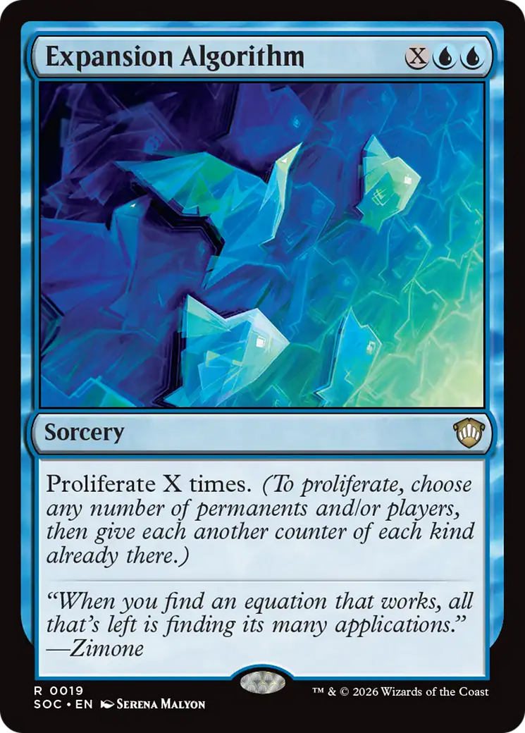 Expansion Algorithm [Secrets of Strixhaven Commander] | Total Play