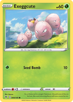 Exeggcute (004/185) [Sword & Shield: Vivid Voltage] | Total Play