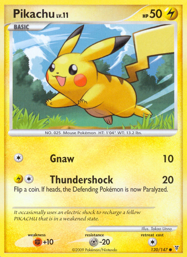 Pikachu (120/147) [Platinum: Supreme Victors] | Total Play