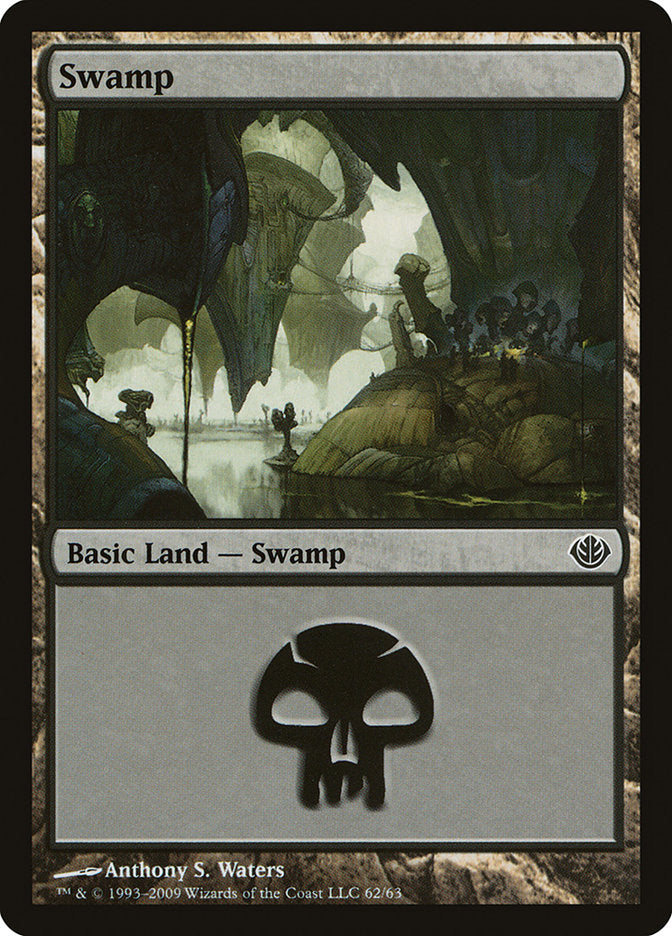 Swamp (62) [Duel Decks: Garruk vs. Liliana] | Total Play