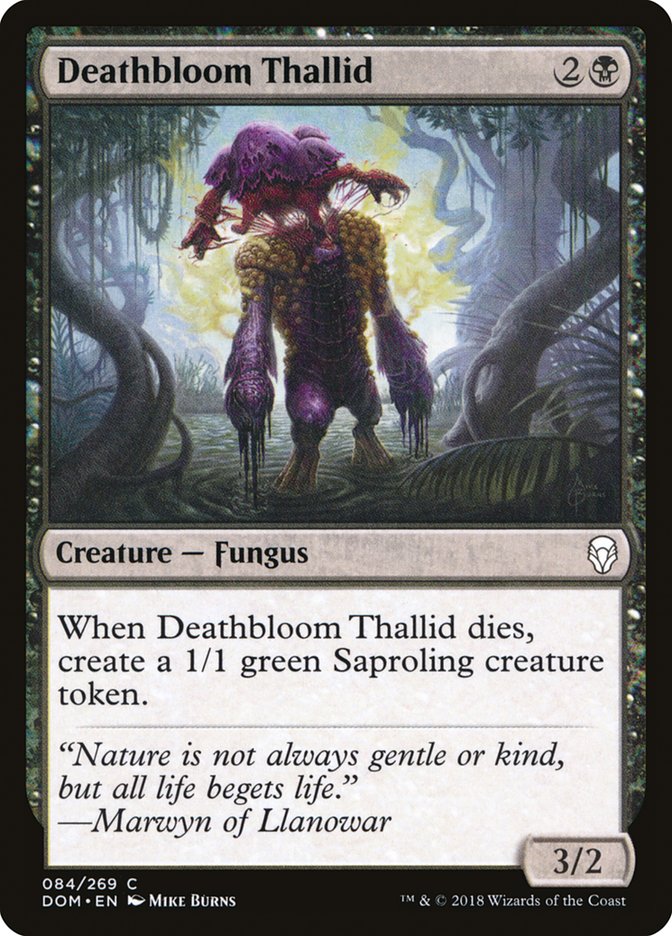 Deathbloom Thallid [Dominaria] | Total Play