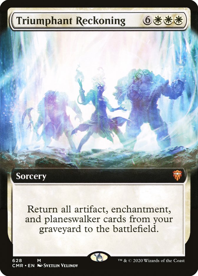 Triumphant Reckoning (Extended Art) [Commander Legends] | Total Play