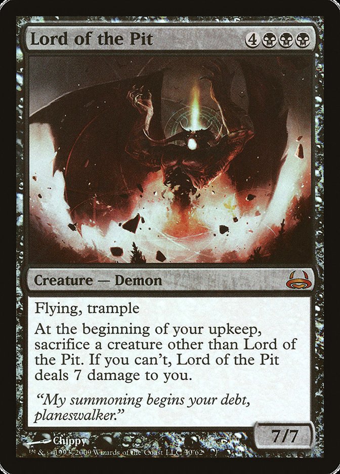 Lord of the Pit [Duel Decks: Divine vs. Demonic] | Total Play