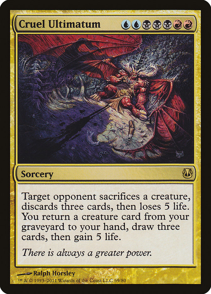 Cruel Ultimatum [Duel Decks: Ajani vs. Nicol Bolas] | Total Play