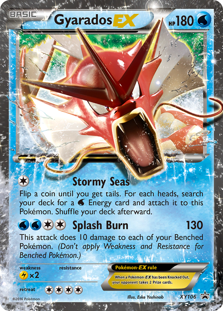 Gyarados EX (XY106) [XY: Black Star Promos] | Total Play