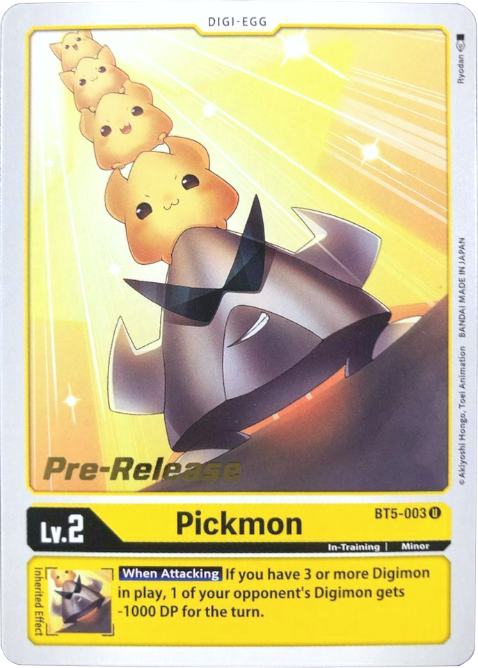 Pickmon [BT5-003] [Battle of Omni Pre-Release Promos] | Total Play