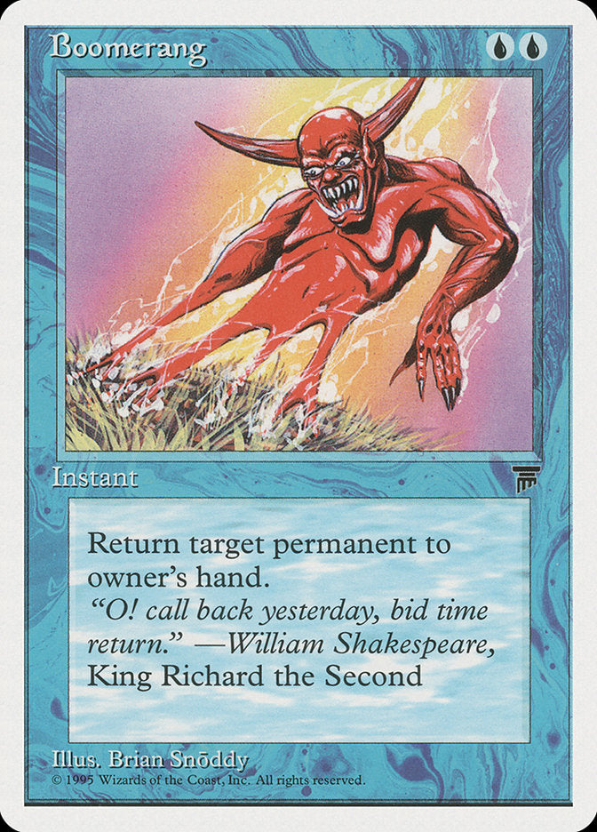 Boomerang [Chronicles] | Total Play