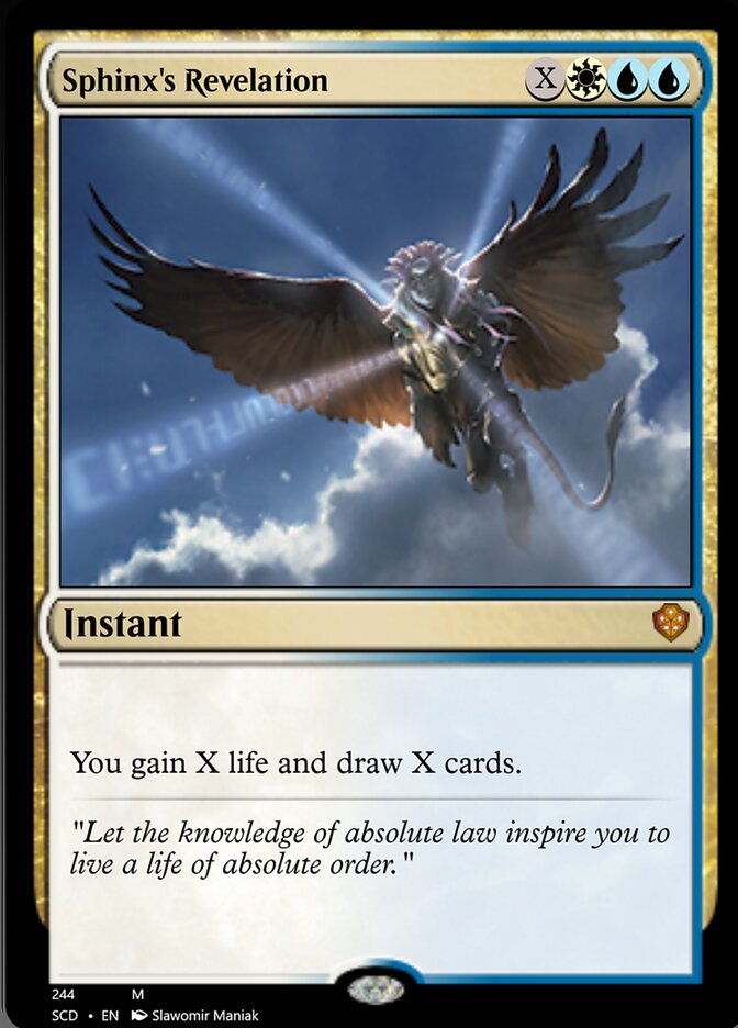 Sphinx's Revelation [Starter Commander Decks] | Total Play
