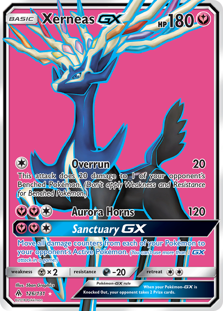Xerneas GX (126/131) [Sun & Moon: Forbidden Light] | Total Play