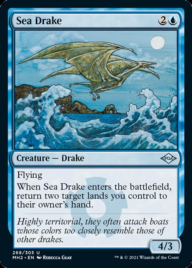 Sea Drake (Foil Etched) [Modern Horizons 2] | Total Play