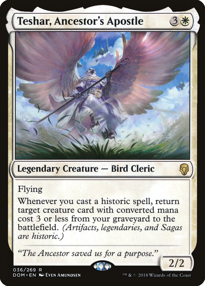Teshar, Ancestor's Apostle [Dominaria] | Total Play
