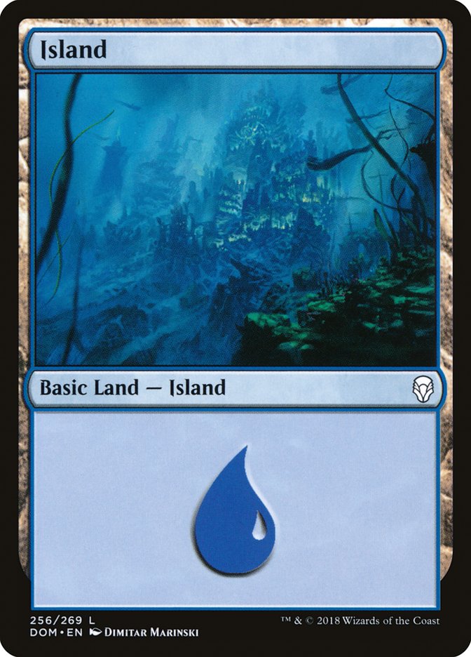 Island (256) [Dominaria] | Total Play