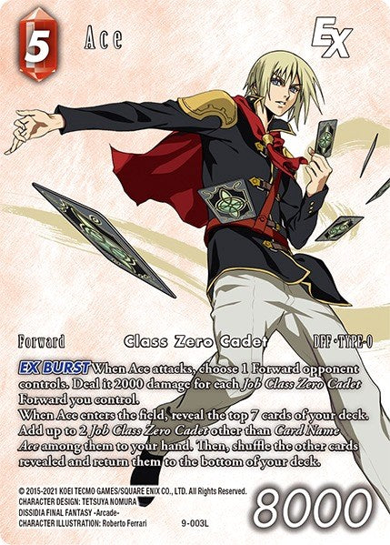 Ace EX (Full Art Reprint) [Crystal Dominion] | Total Play