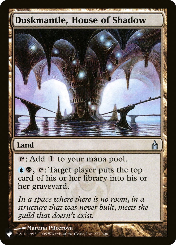 Duskmantle, House of Shadow [The List] | Total Play