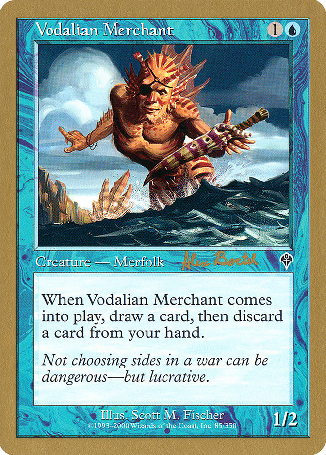 Vodalian Merchant (Alex Borteh) [World Championship Decks 2001] | Total Play