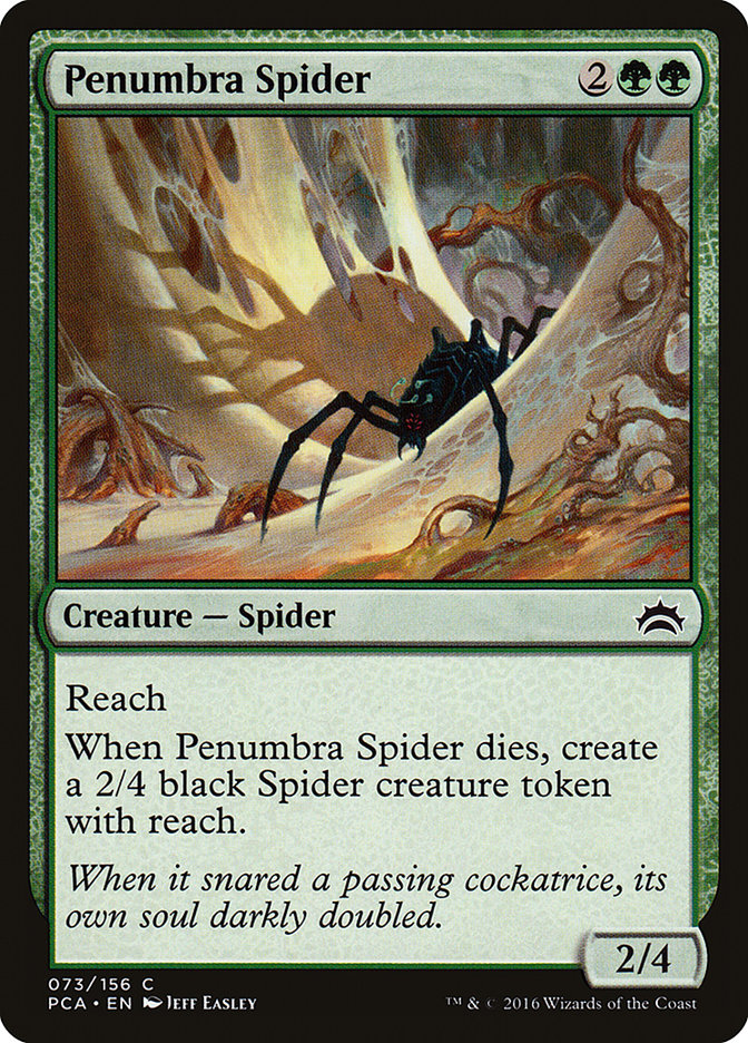 Penumbra Spider [Planechase Anthology] | Total Play