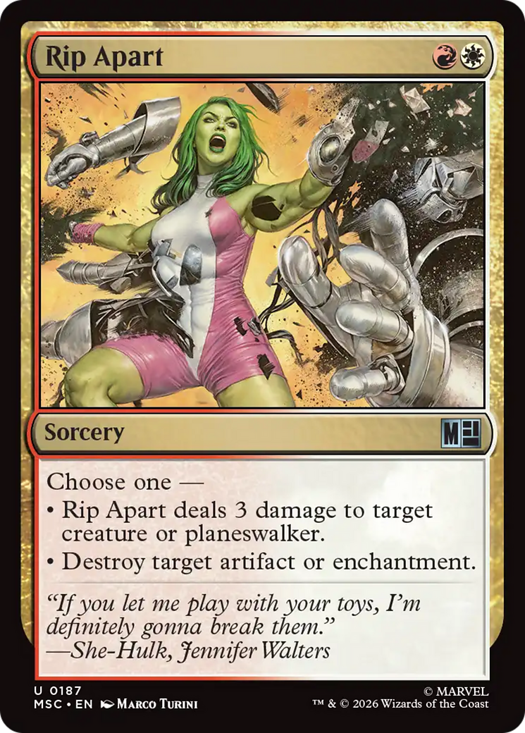 Rip Apart [Marvel Super Heroes Commander] | Total Play
