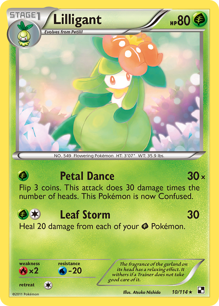 Lilligant (10/114) [Black & White: Base Set] | Total Play