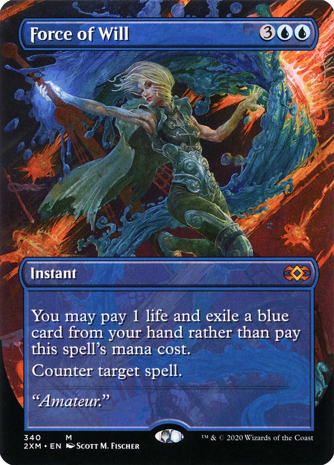 Force of Will (Toppers) [Double Masters] | Total Play