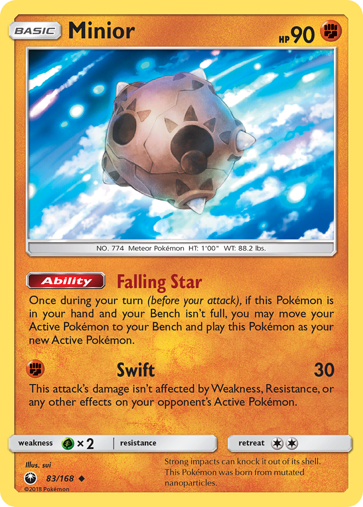 Minior (83/168) [Sun & Moon: Celestial Storm] | Total Play