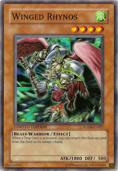Winged Rhynos [FOTB-ENSE2] Super Rare | Total Play