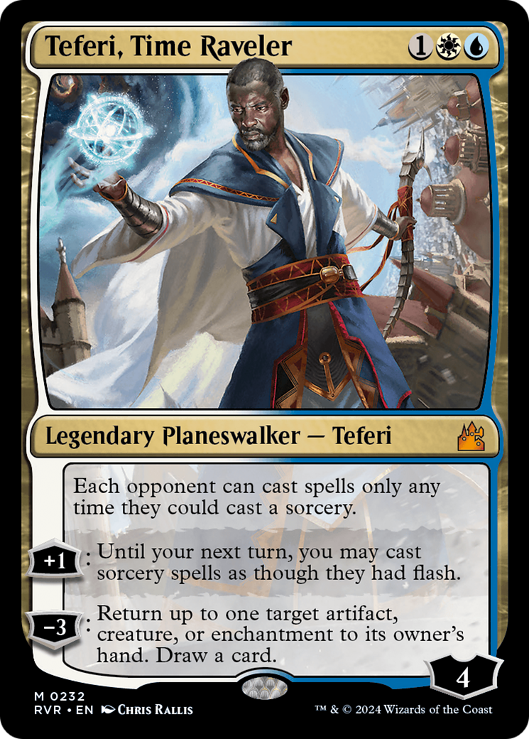 Teferi, Time Raveler [Ravnica Remastered] | Total Play