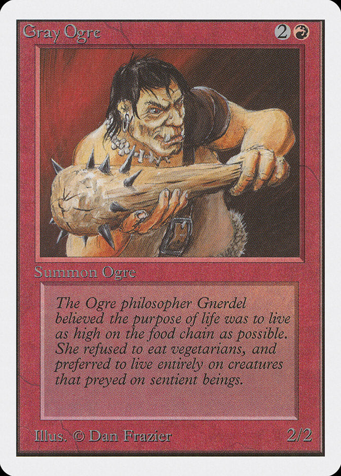 Gray Ogre [Unlimited Edition] | Total Play