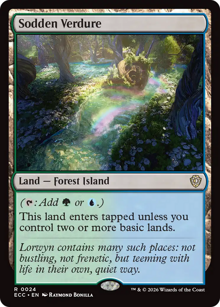 Sodden Verdure [Lorwyn Eclipsed Commander] | Total Play
