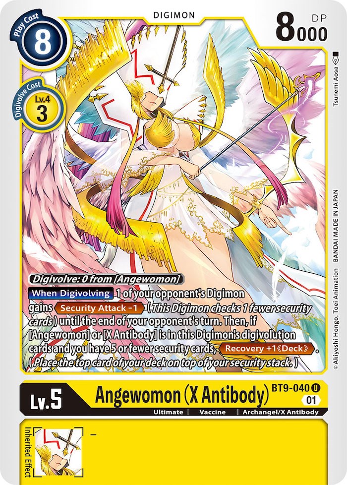 Angewomon (X Antibody) [BT9-040] [X Record] | Total Play