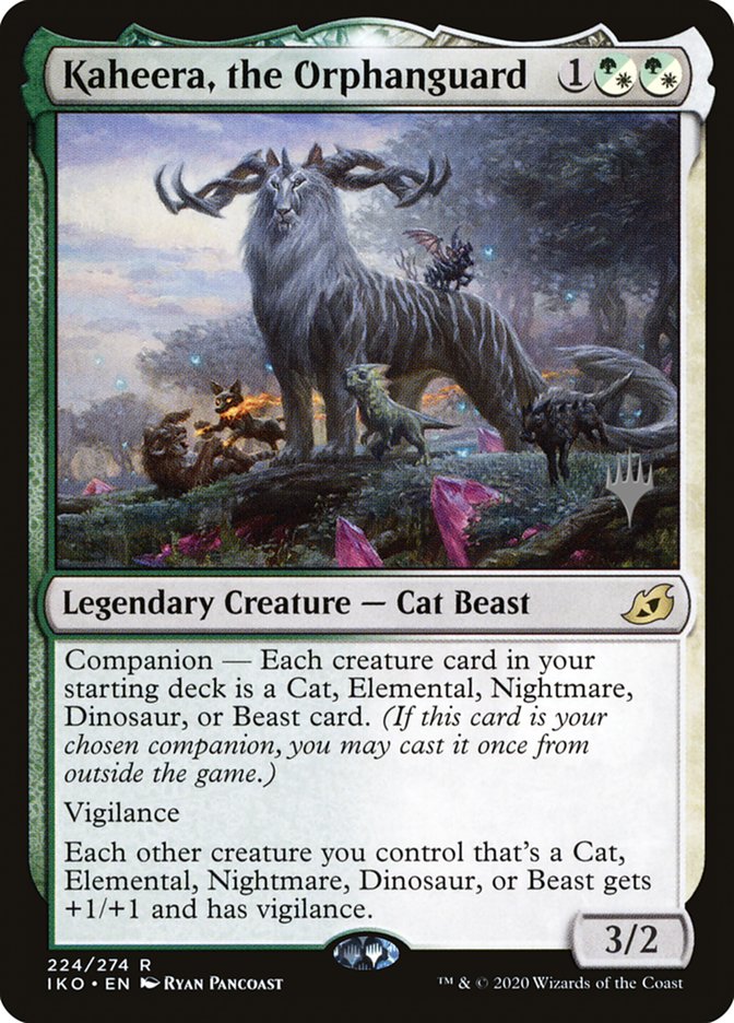 Kaheera, the Orphanguard (Promo Pack) [Ikoria: Lair of Behemoths Promos] | Total Play