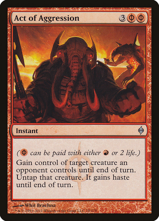 Act of Aggression [New Phyrexia] | Total Play