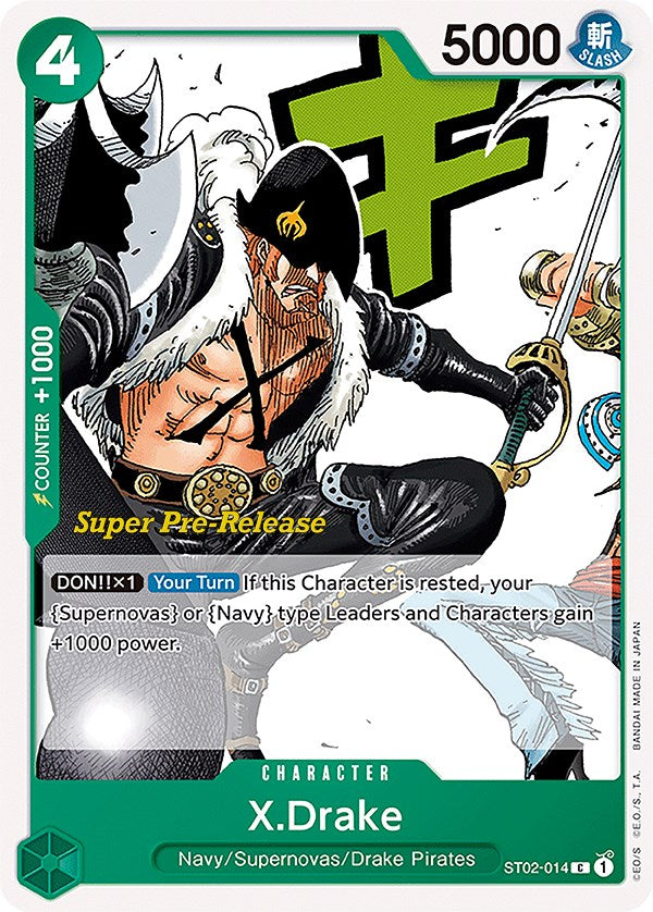 X.Drake [Super Pre-Release Starter Deck: Worst Generation] | Total Play