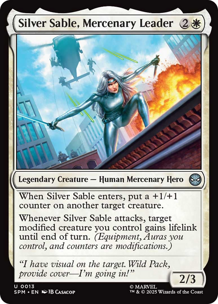 Silver Sable, Mercenary Leader [Marvel's Spider-Man] | Total Play