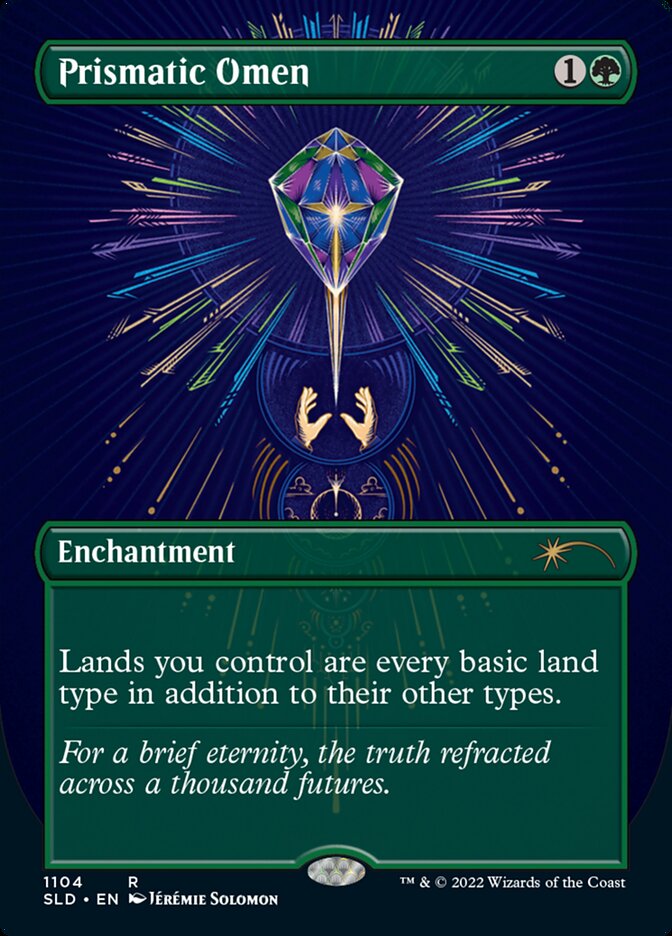 Prismatic Omen (Borderless) [Secret Lair Drop Series] | Total Play