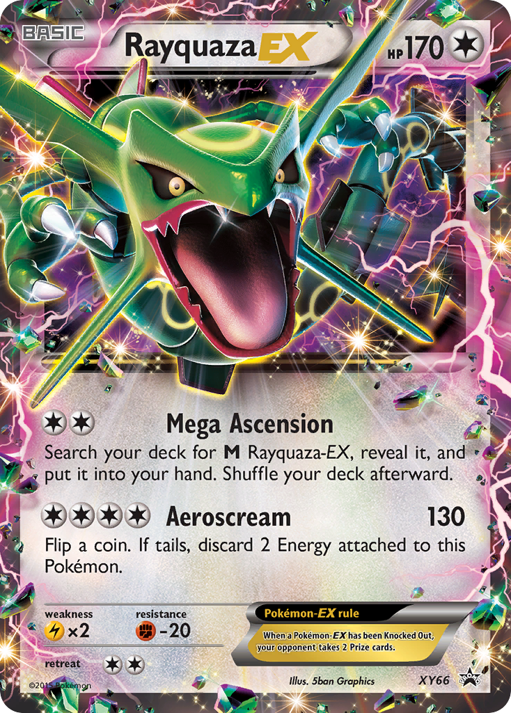 Rayquaza EX (XY66) [XY: Black Star Promos] | Total Play