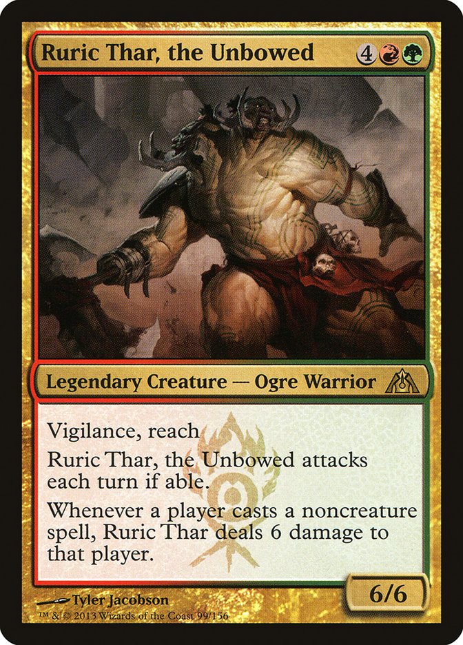 Ruric Thar, the Unbowed [Dragon's Maze] | Total Play