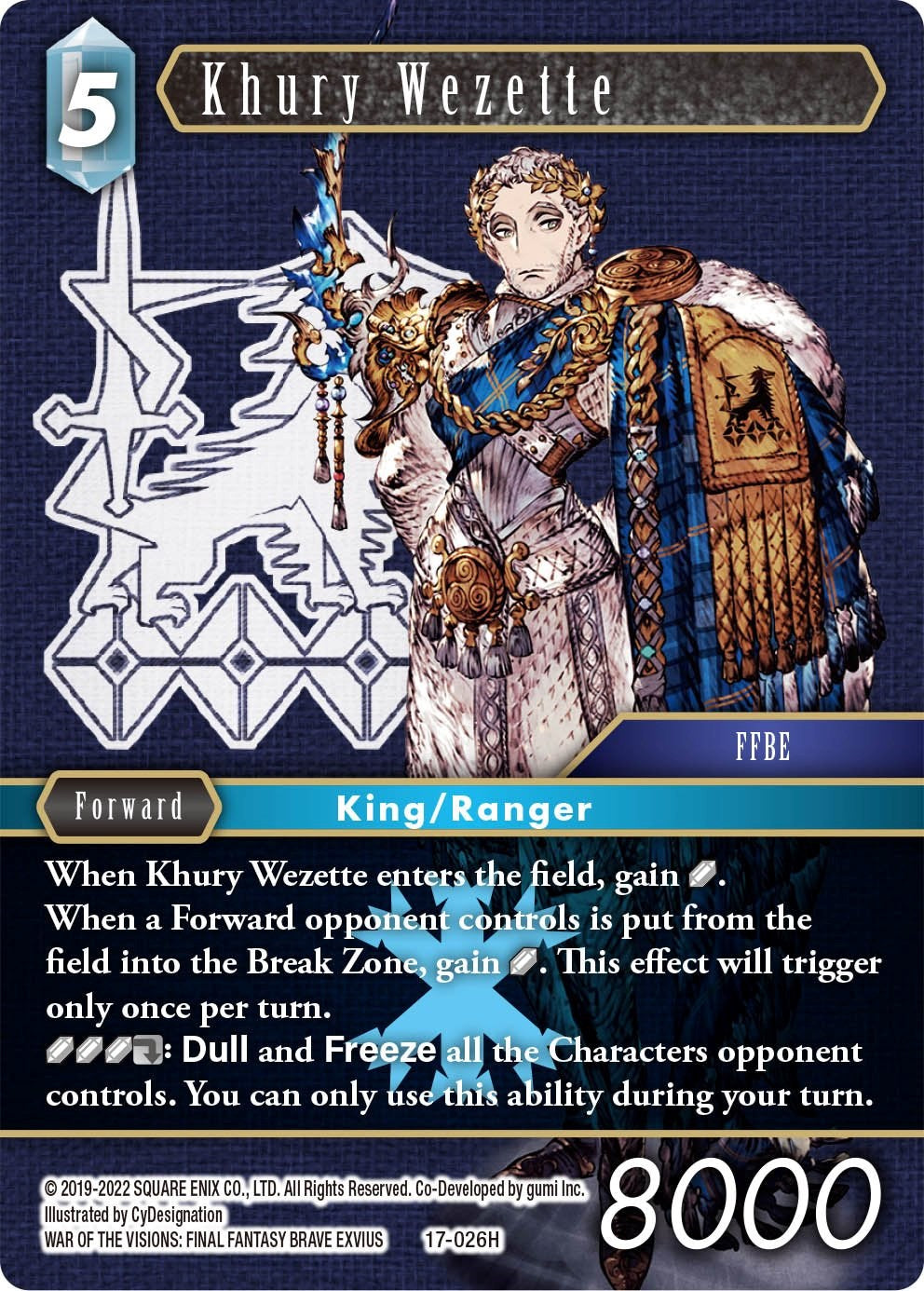 Khury Wezette [Rebellion's Call] | Total Play