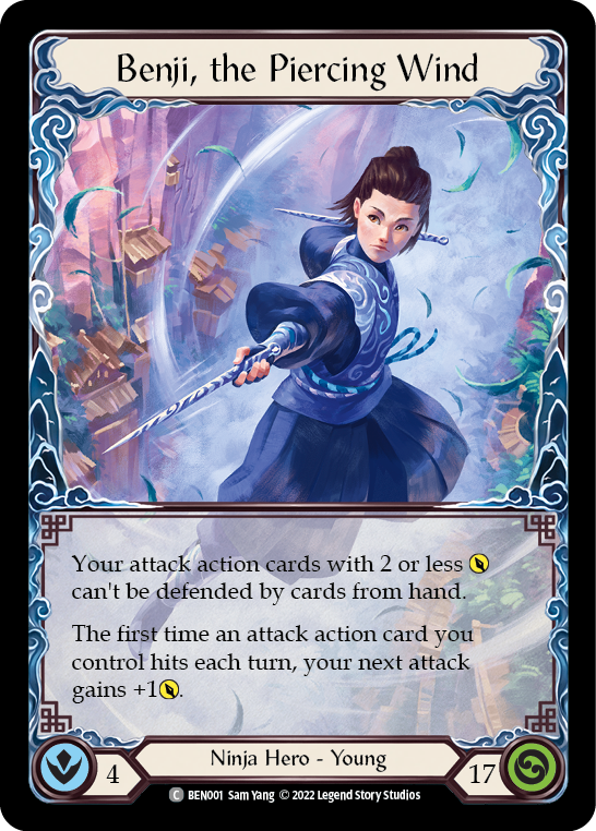 Benji, the Piercing Wind [BEN001] (Outsiders Benji Blitz Deck) | Total Play
