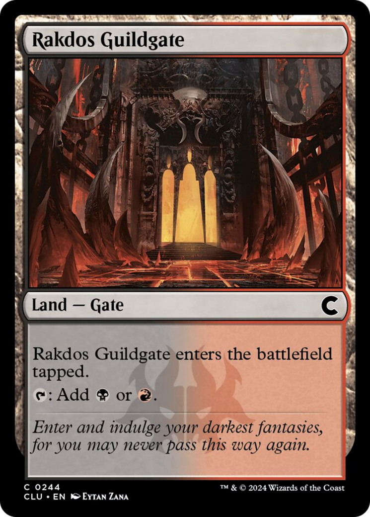 Rakdos Guildgate [Ravnica: Clue Edition] | Total Play