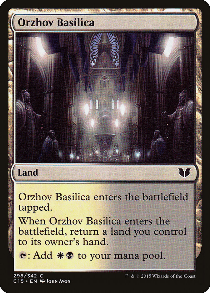 Orzhov Basilica [Commander 2015] | Total Play