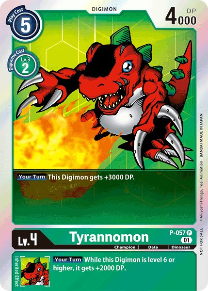 Tyrannomon [P-057] (Official Tournament Pack Vol.4) [Promotional Cards] | Total Play
