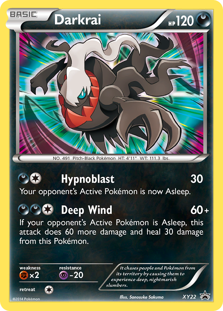 Darkrai (XY22) [XY: Black Star Promos] | Total Play