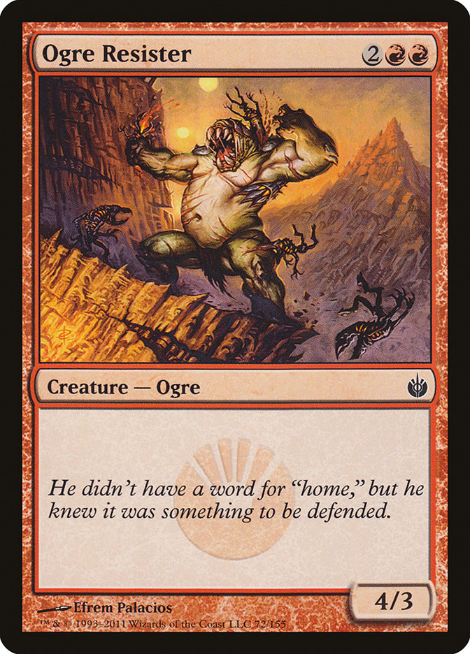 Ogre Resister [Mirrodin Besieged] | Total Play