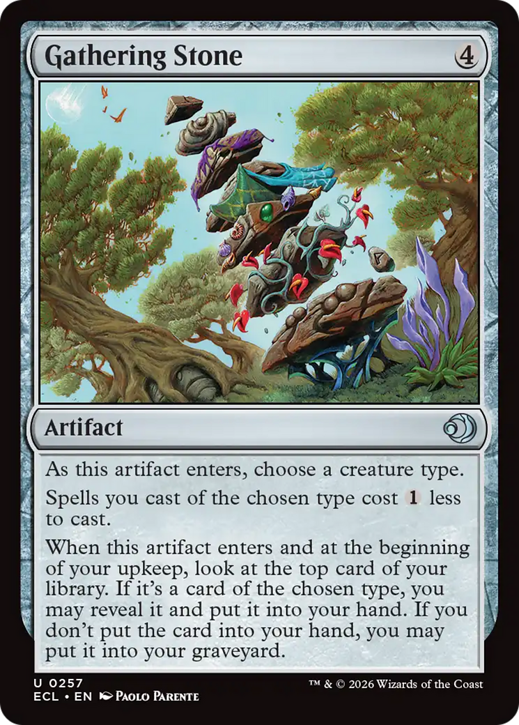 Gathering Stone [Lorwyn Eclipsed] | Total Play