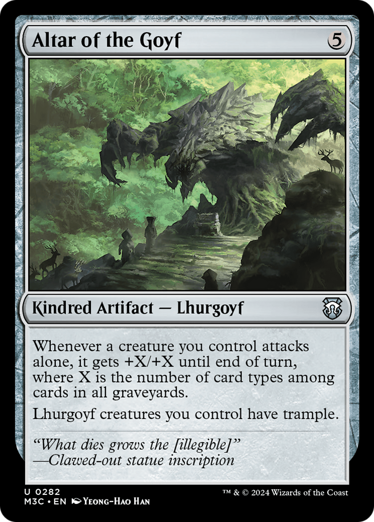 Altar of the Goyf [Modern Horizons 3 Commander] | Total Play