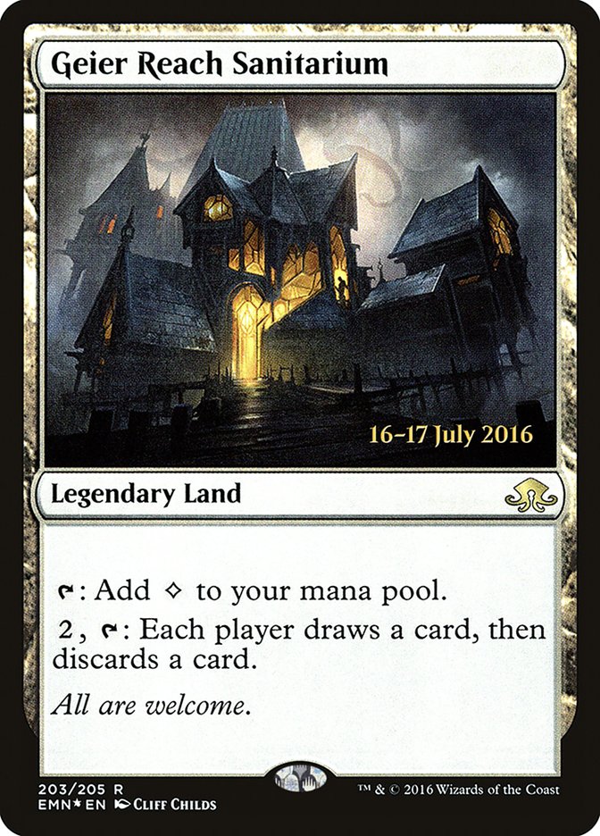 Geier Reach Sanitarium [Eldritch Moon Prerelease Promos] | Total Play
